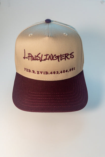 Lawslinger Hat Maroon